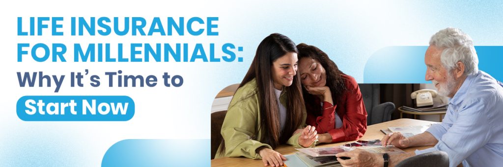 Happy family image for millennials life insurance blogpost
